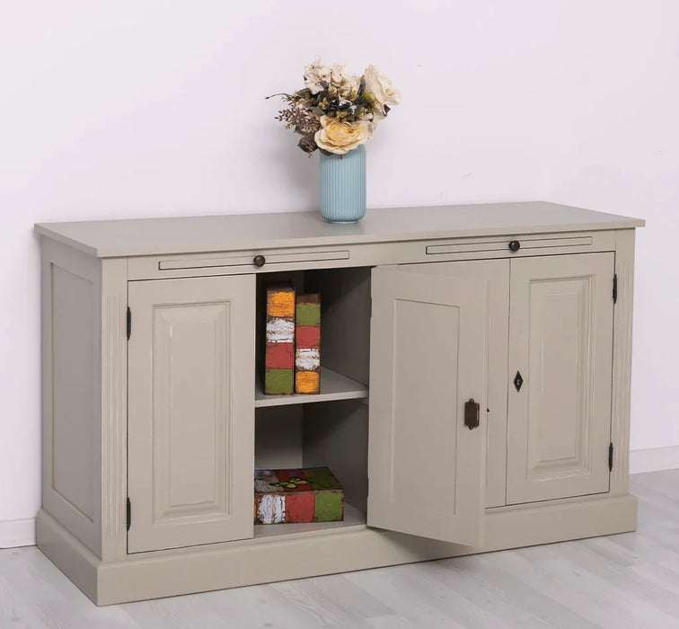 Kommode aus Massivholz | Sideboard mit vier Türen