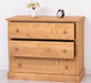 Kommode aus Massivholz mit 3 Schubladen | Sideboard in verschiedenen Farben - Gewachst 2