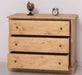 Kommode aus Massivholz mit 3 Schubladen | Sideboard in verschiedenen Farben - Gewachst 2