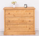 Kommode aus Massivholz mit 3 Schubladen | Sideboard in verschiedenen Farben - Gewachst 1