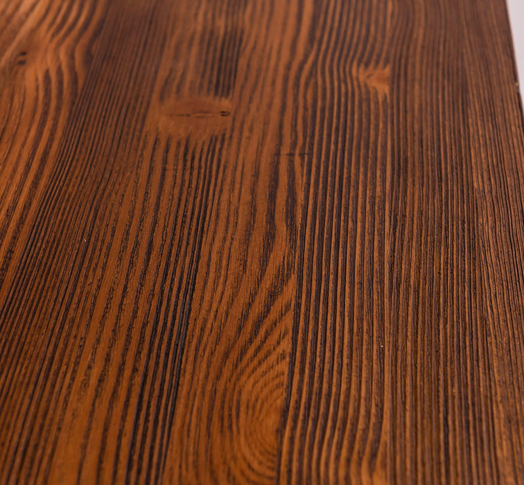 Konsolentisch aus Massivholz mit drei Schubladen