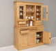 Küchen- und Buffetschrank aus Massivholz im Landhausstil -