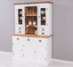 Küchen- und Buffetschrank aus Massivholz im Landhausstil -