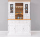 Küchen- und Buffetschrank aus Massivholz im Landhausstil -