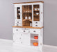 Küchen- und Buffetschrank aus Massivholz im Landhausstil -
