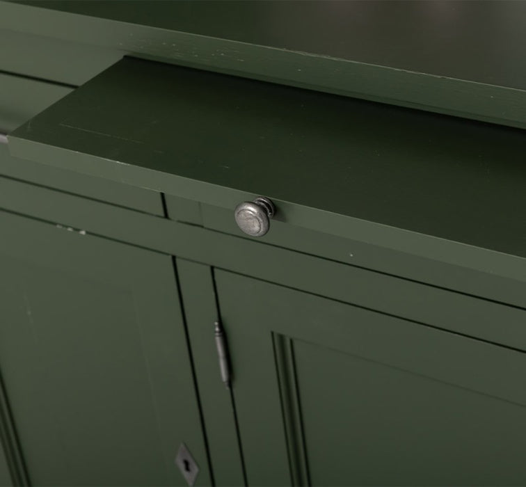 Küchen- und Buffetschrank aus massiver Eiche im Landhausstil in vielen Farben