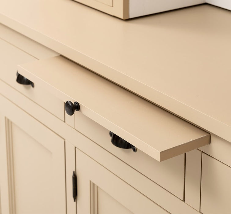 Küchen- und Buffetschrank aus massiver Eiche im Landhausstil in vielen Farben