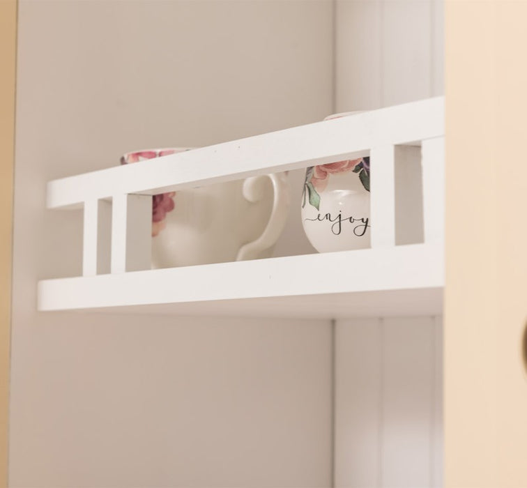 Küchen- und Buffetschrank aus massiver Eiche im Landhausstil in vielen Farben