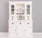 Küchen- und Buffetschrank aus Massivholz im Landhausstil -