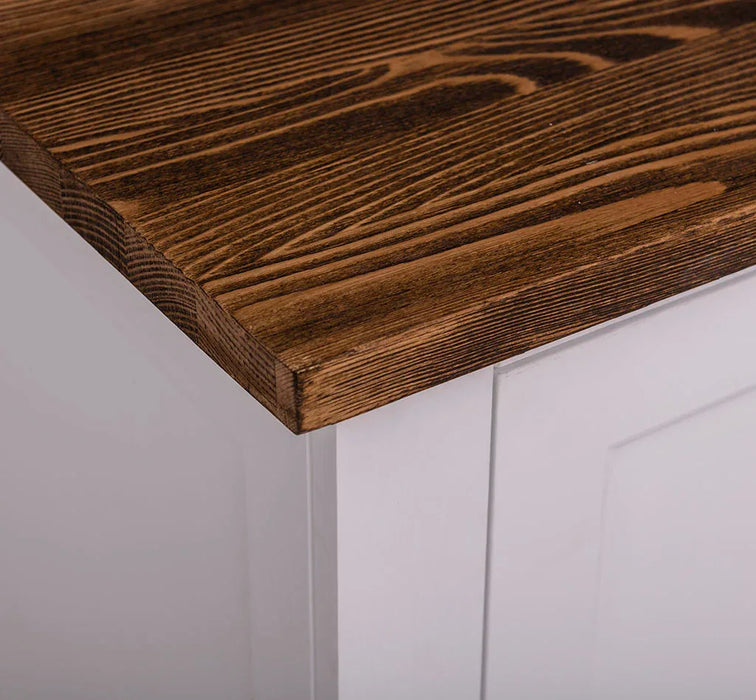 Küchenmodul aus Massivholz - Geräumiger Ausziehschrank