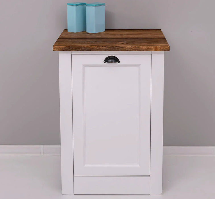 Küchenmodul aus Massivholz - Geräumiger Ausziehschrank