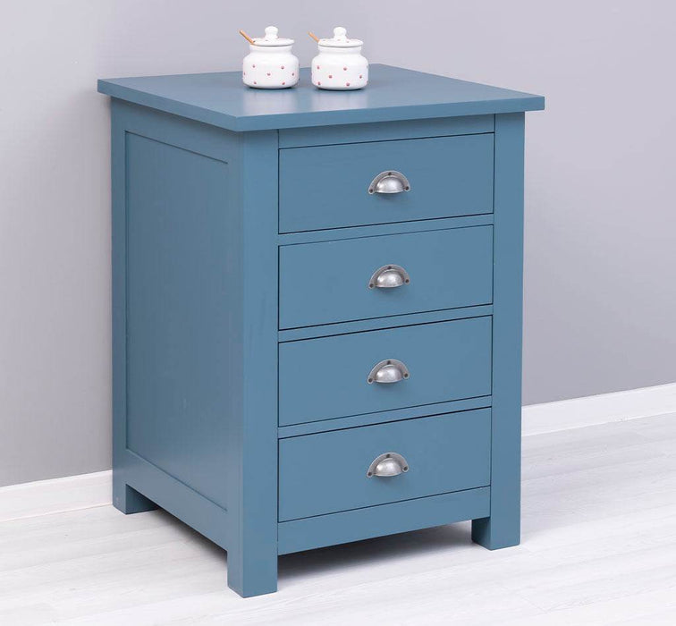 Küchenmodul aus Massivholz mit 4 Schubladen -