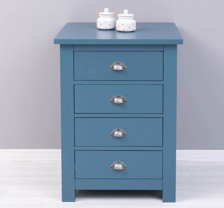 Küchenmodul aus Massivholz mit 4 Schubladen -