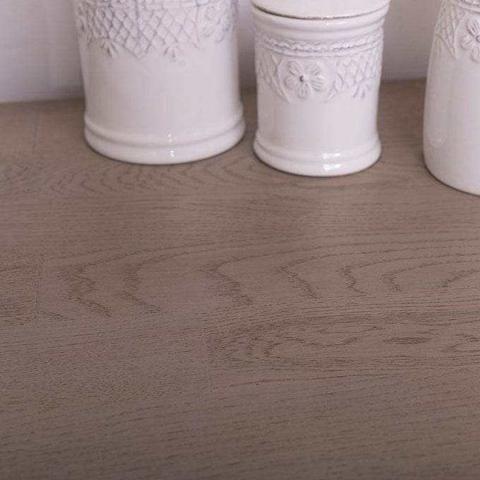 Küchenzeile aus Massivholz in Blau- Backofenschrank Hängeschrank Spülbecken Vorratsschrank | Massivholzküche -