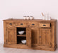 Landhaus-Sideboard-aus-Massivholz--_-Kommode-mit-4-Schubladen-und-4-Tueren-rechts-gewachst-offen