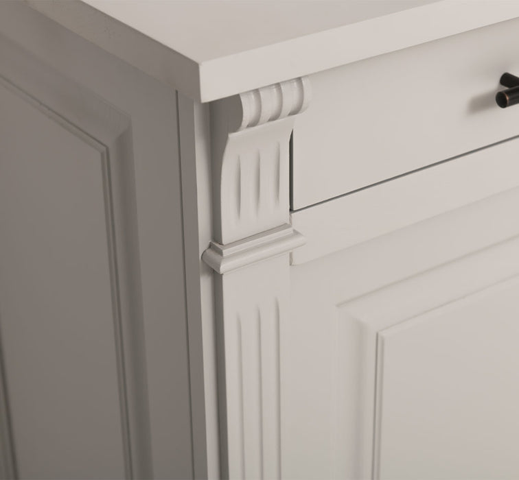 Landhaus Sideboard aus Massivholz  | Kommode mit 4 Schubladen und 4 Türen