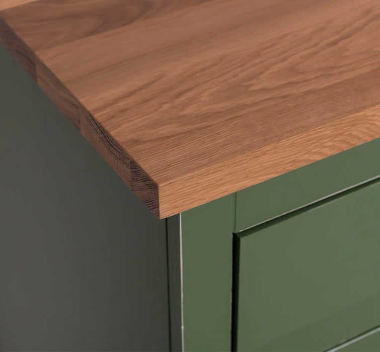 Landhaus Sideboard aus Massivholz im Landhausstil mit 3 Schubladen und Türen