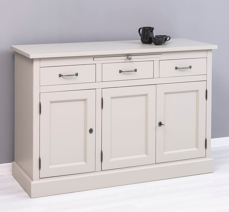 Landhaus Sideboard aus Massivholz im Landhausstil mit 3 Schubladen und Türen