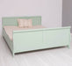 Landhausbett mit geschwungenem Kopf- und Fußteil mit Schubkästen - Mint / 90 x 200