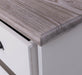 Landhauskommode aus Massivholz - Sideboard mit 5 Schubladen - Gewachst | Gelb