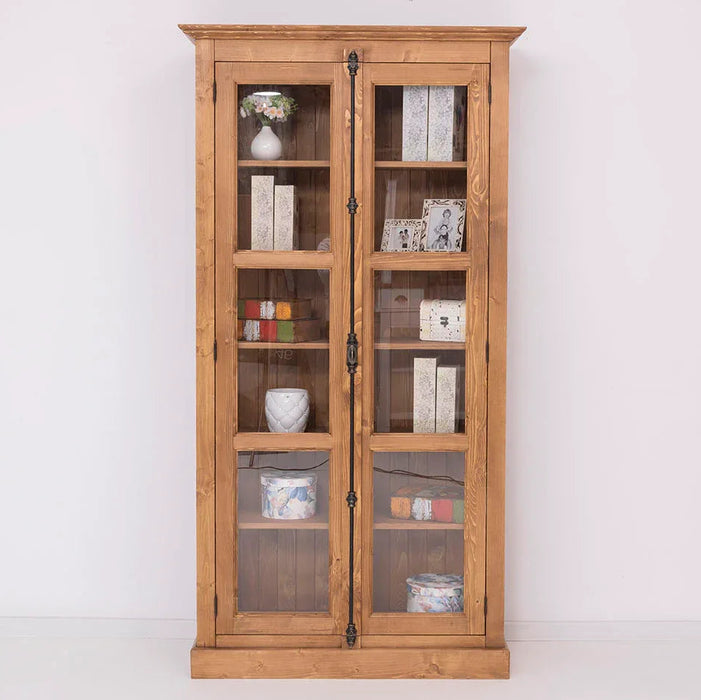 Massiver Schaukasten mit externem Verschlusssystem | Bücherregal | Vitrine