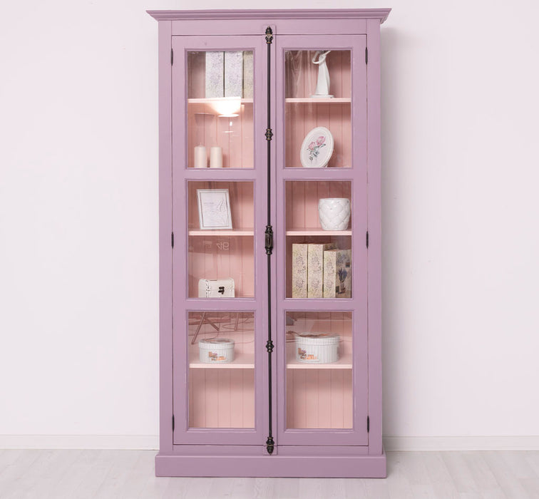 Massiver Schaukasten mit externem Verschlusssystem | Bücherregal | Vitrine