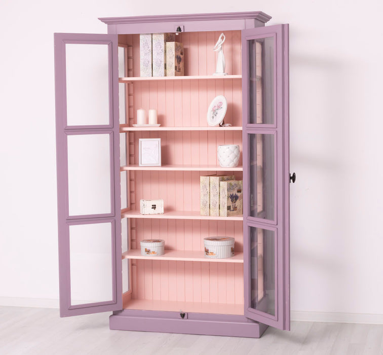 Massiver Schaukasten mit externem Verschlusssystem | Bücherregal | Vitrine