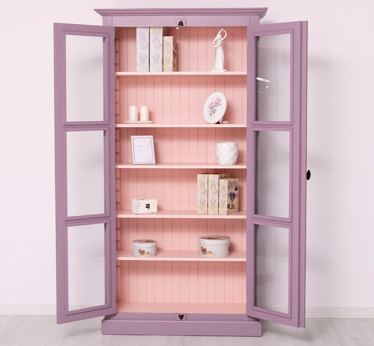 Massiver Schaukasten mit externem Verschlusssystem | Bücherregal | Vitrine