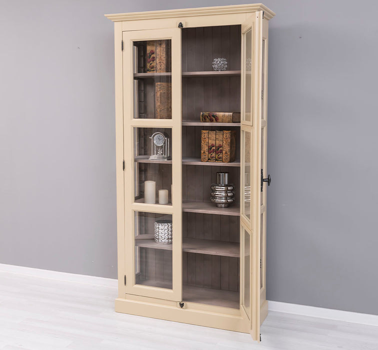 Massiver Schaukasten mit externem Verschlusssystem | Bücherregal | Vitrine