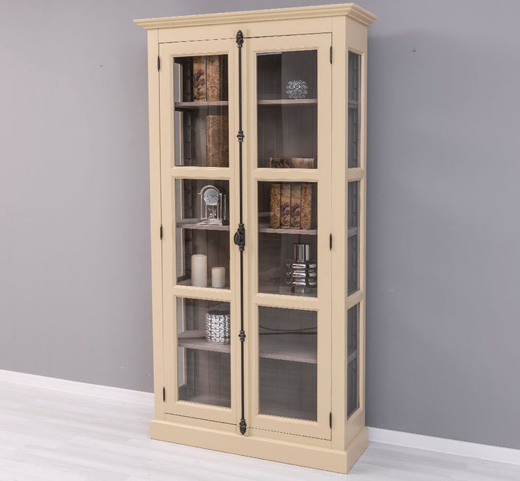 Massiver Schaukasten mit externem Verschlusssystem | Bücherregal | Vitrine
