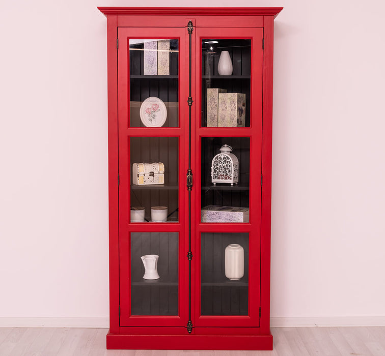 Massiver Schaukasten mit externem Verschlusssystem | Bücherregal | Vitrine