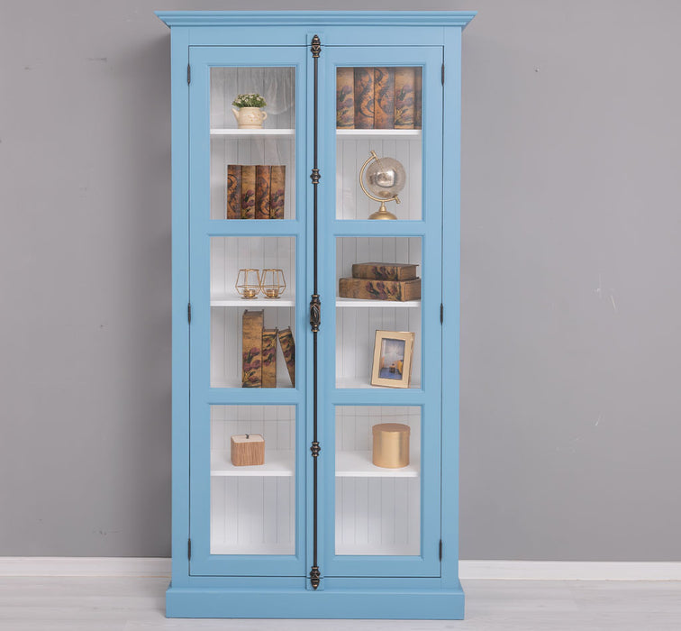 Massiver Schaukasten mit externem Verschlusssystem | Bücherregal | Vitrine