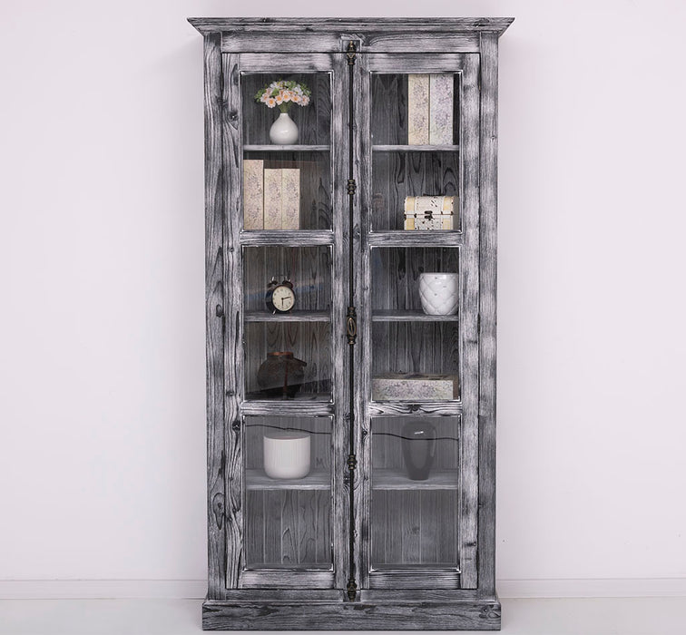 Massiver Schaukasten mit externem Verschlusssystem | Bücherregal | Vitrine