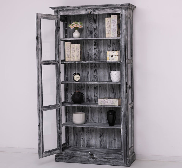 Massiver Schaukasten mit externem Verschlusssystem | Bücherregal | Vitrine