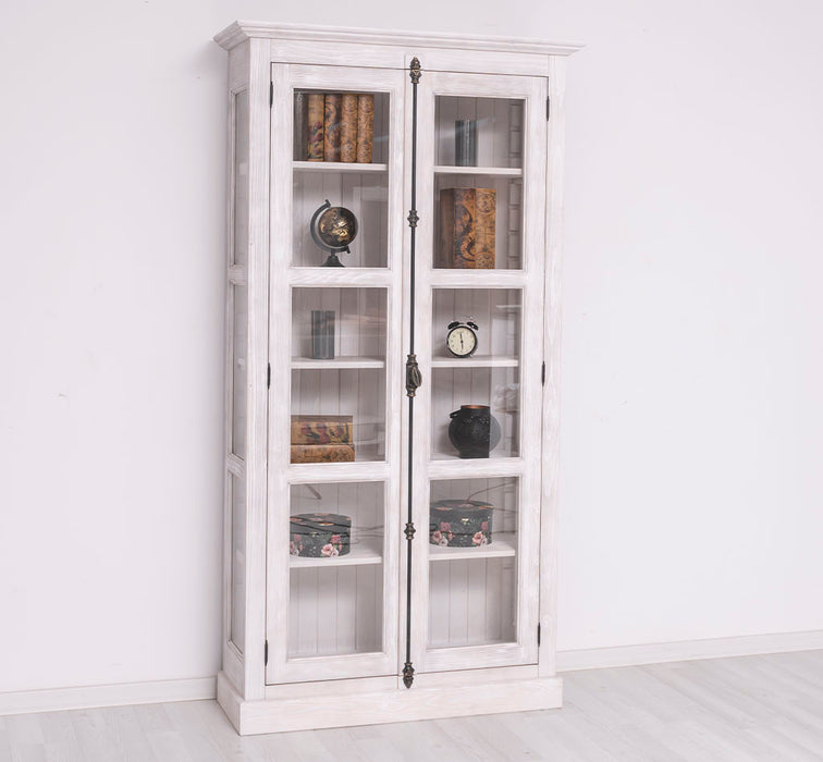 Massiver Schaukasten mit externem Verschlusssystem | Bücherregal | Vitrine