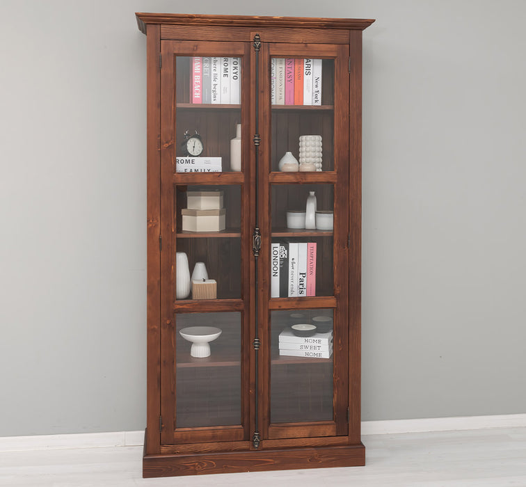 Massiver Schaukasten mit externem Verschlusssystem | Bücherregal | Vitrine