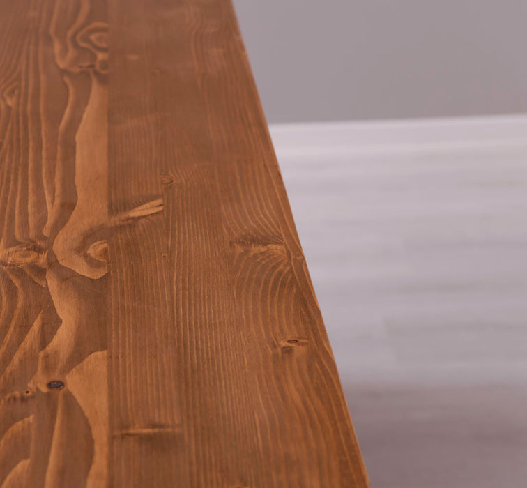 Massivholz Kücheninsel im Landhausstil mit Schubladen | Küchenblock