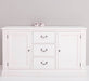 Massivholz Sideboard im Landhausstil mit drei Schubladen und zwei Türen -