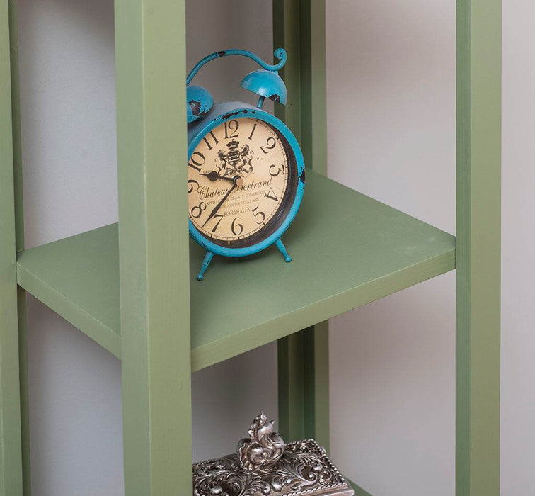 Offenes Regal aus Massivholz - Pflanzensäule in verschiedenen Farben -