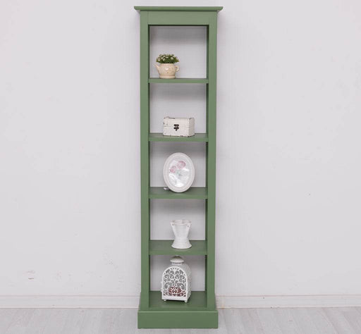 Offenes Regal aus Massivholz - Pflanzensäule in verschiedenen Farben -