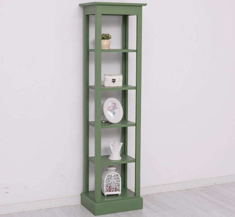 Offenes Regal aus Massivholz - Pflanzensäule in verschiedenen Farben -