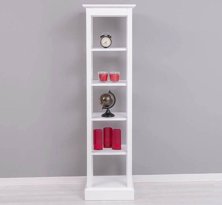 Offenes Regal aus Massivholz - Pflanzensäule in verschiedenen Farben -