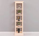 Offenes Regal aus Massivholz - Pflanzensäule in verschiedenen Farben -