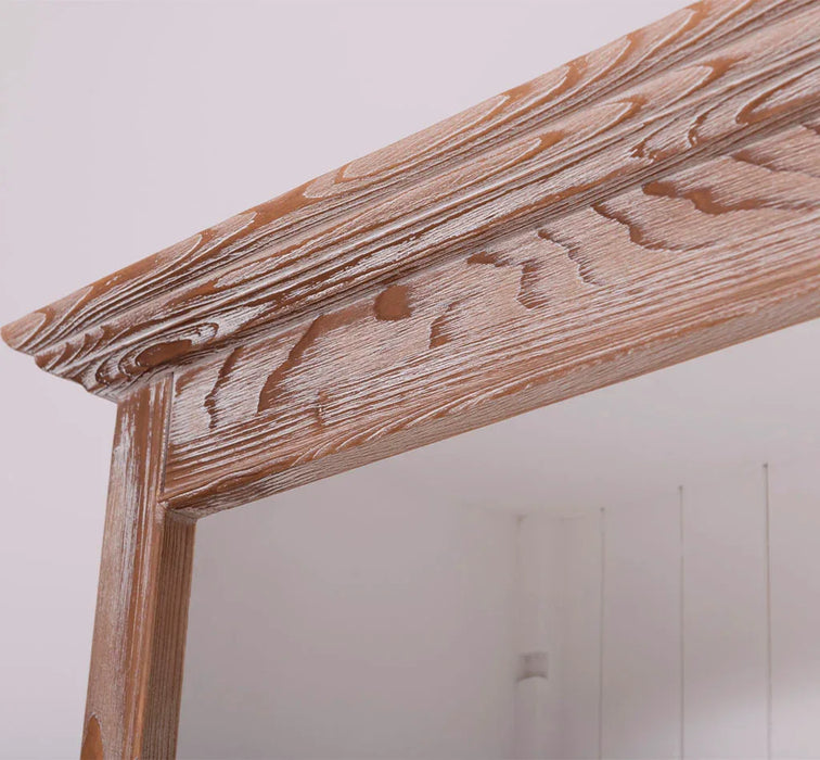 Schmales Bücherregal aus Massivholz | Regal im Landhausstil