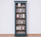 Schmales Bücherregal aus Massivholz | Regal im Landhausstil
