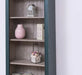 Schmales Bücherregal aus Massivholz | Regal im Landhausstil
