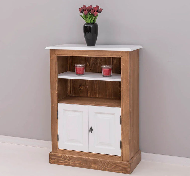 Schmales Sideboard aus Massivholz