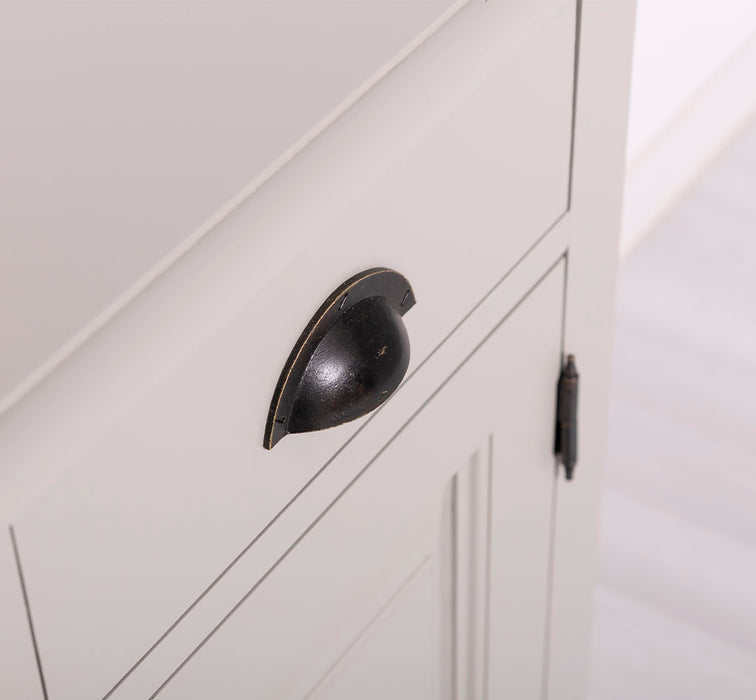 Sideboard aus Massivholz | Konsolenschrank mit drei Schubladen