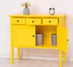 Sideboard aus Massivholz mit drei Schubladen -
