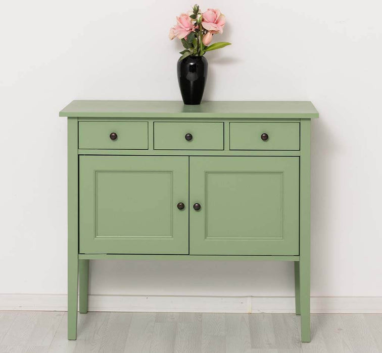 Sideboard aus Massivholz mit drei Schubladen -